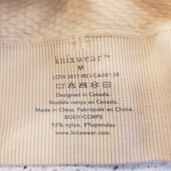 Knix Longevity sports bra M nude 34" band - Picture 3 of 5